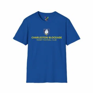 Charleston Blockade Rugby T-Shirt, Softstyle Tee, Sports Apparel, Gift for Rugby Fans, Team Merchandise, Custom Club Shirt